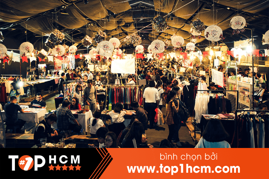 Chợ trời mua sắm TP.Hồ Chí Minh VietS Corner Flea Market