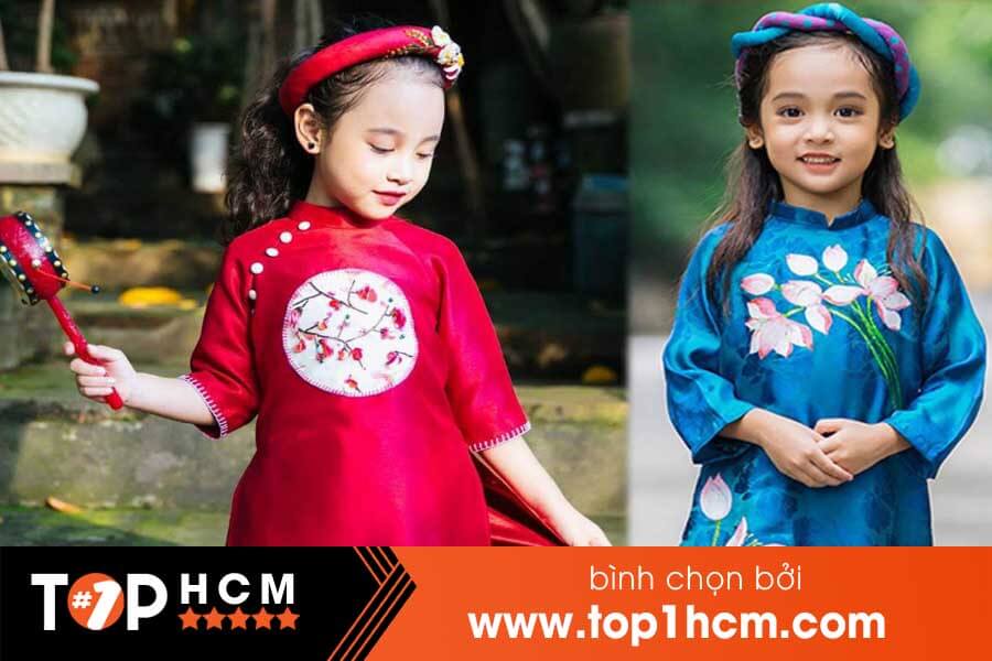 Shop áo dài trẻ em tại TPHCM