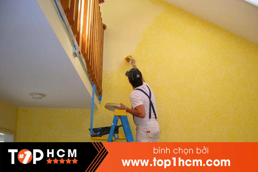 Dịch vụ sơn nhà tại tphcm