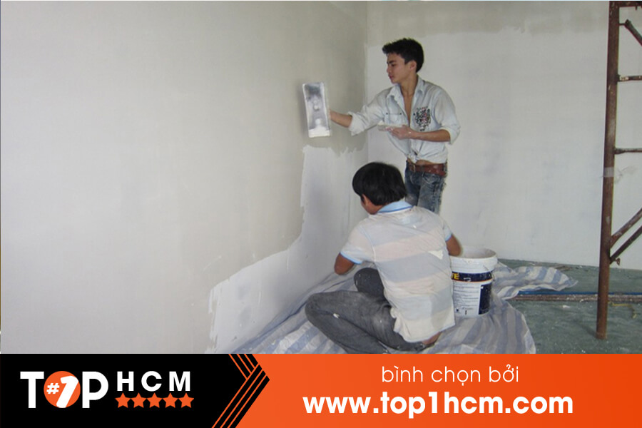 Dịch vụ sơn nhà tại tphcm