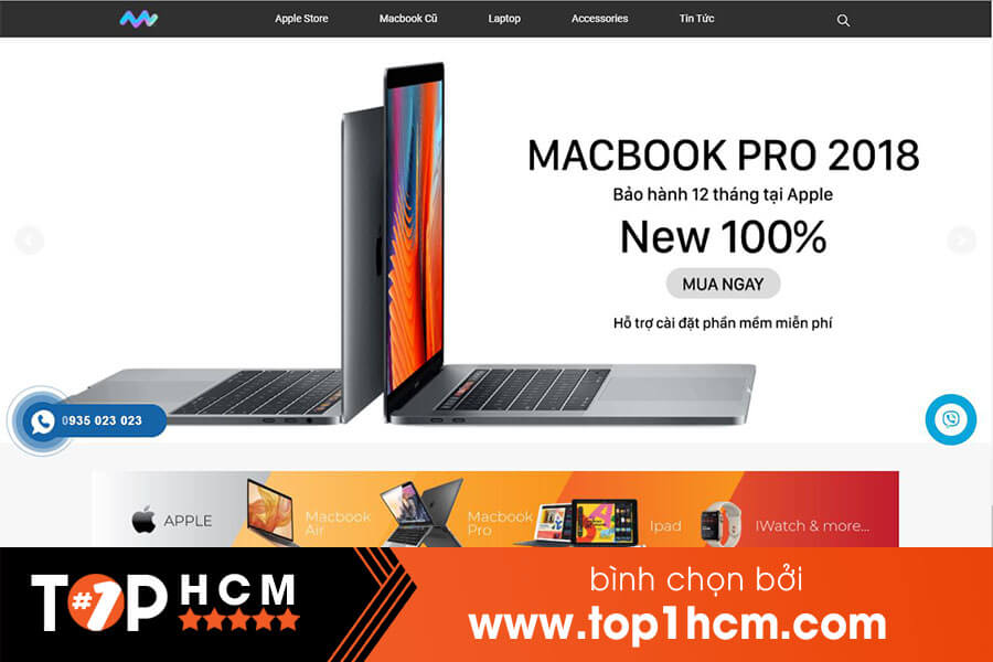 Địa chỉ bán macbook tại tphcm chất lượng