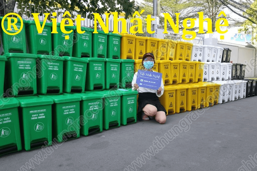 Thùng rác nhựa mini TpHCM - Việt Nhất Nghệ