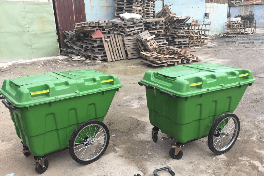 Thùng rác nhựa công cộng TpHCM - Công Nghiệp Sài Gòn
