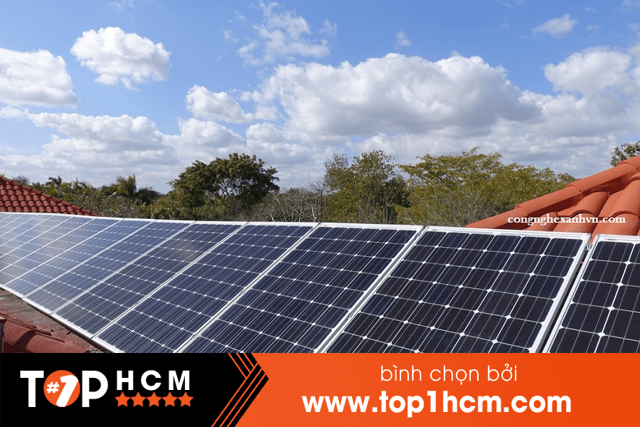 Địa chỉ cung cấp pin năng lượng mặt trời TPHCM Công Nghệ Xanh