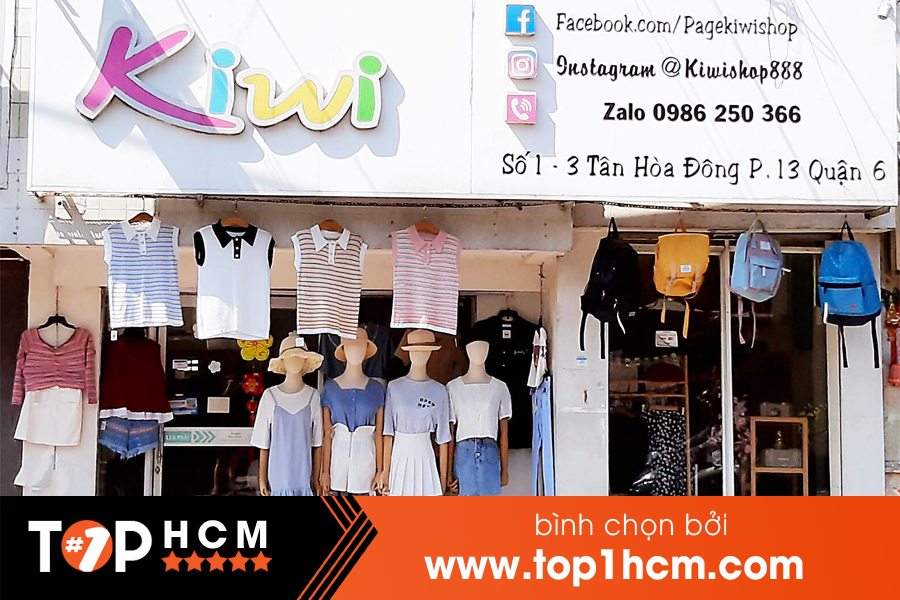 Shop quần áo Thái Lan đẹp TpHCM Kiwi Shop