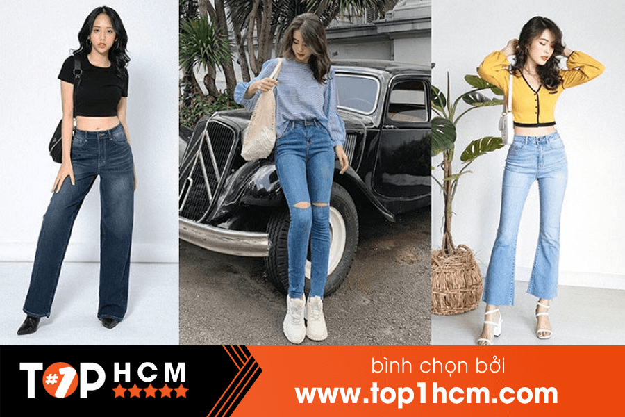 Shop quần jean nữ chất lượng tại TpHCM Bloomode