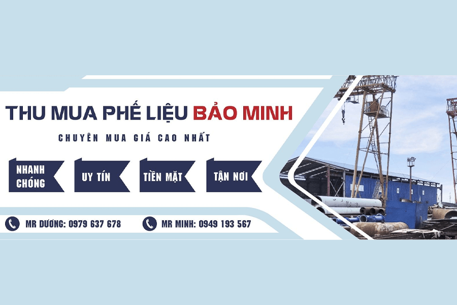 Thu mua phế liệu TPHCM Bảo Minh